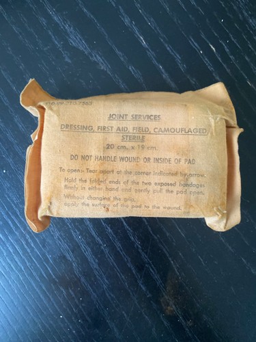 Army first aid dressings - army,