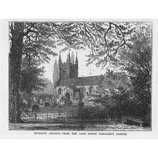 EVERSLEY Hampshire View of the