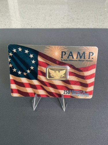 Pamp gold bar 250th - gold,