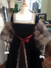 TUDOR Tailor Anne Boleyn Gown Size 12 UK