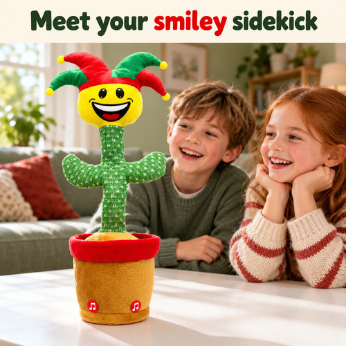 Dancing talking cactus toy - dancing,