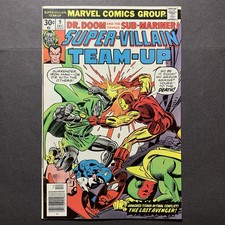 Super-Villain Team Up 9/ Bronze Age Marvel Comics 1974/ 8.0