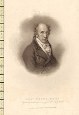 1814 GEORGIAN DATED PRINT ~ HENRY TRESHAM Esq R.A
