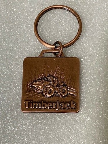 Timberjack copper key - key, chain