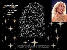 Custom Miley Cyrus Rhinestone