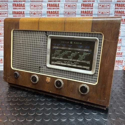 Ekco a104 vintage - valve, radio
