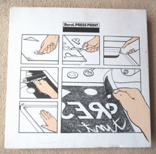 Berol Press Print, Polystyrene Sheets for Printing etc, 9 New Sheets