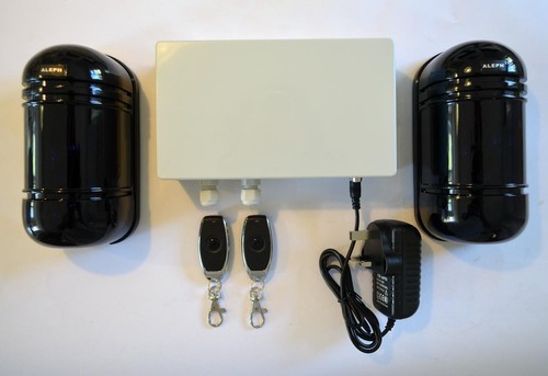 Infrared driveway alarm - infrared, alarm,yard