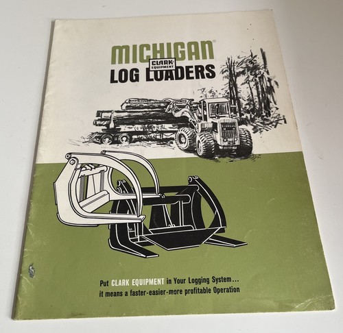 Michigan log loaders clark - log,