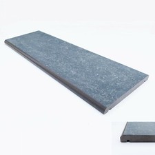 Porcelain Coping Stone - 150x600mm - 6” - Dark Grey - not concrete coping stone