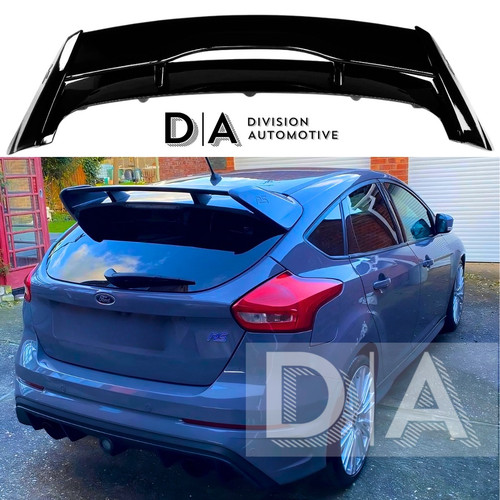Gloss rear boot roof spoiler - rear,