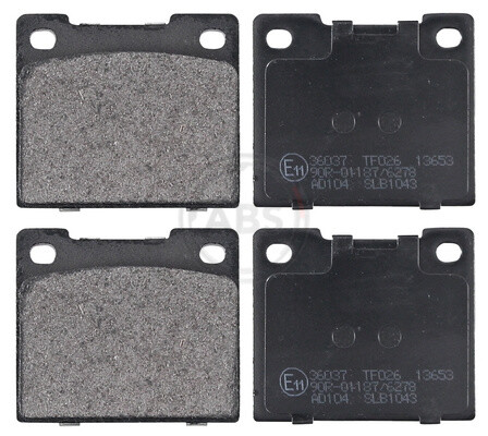 Brake pad set - brake, disc
