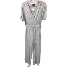 NEXT UK 12 Plissé Metallic