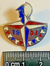 Vintage 1951 Festival of Britain Enamel Souvenir Pin Badge by Starferst