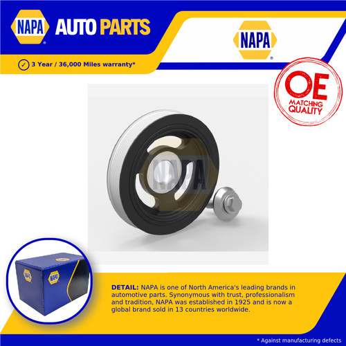 Crankshaft pulley fits - crankshaft, (tvd)