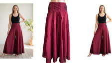 2-in-1 Maxi Skirt-Pants | High