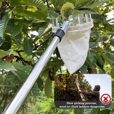 Fruit Apple Picker with Telescopic Handle Fruit Picker Lightweight Catcher Tool