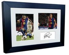 Signed Raphinha Barcelona