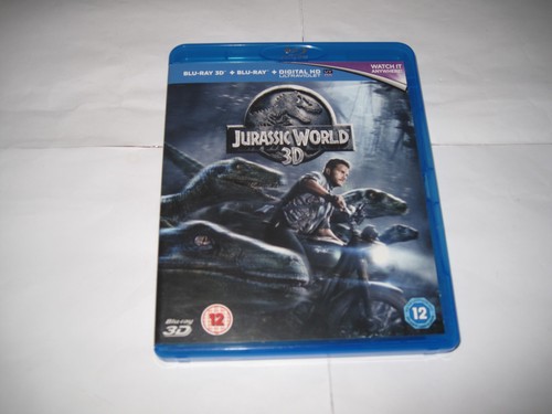 Jurassic world blu - blu-ray, 3d