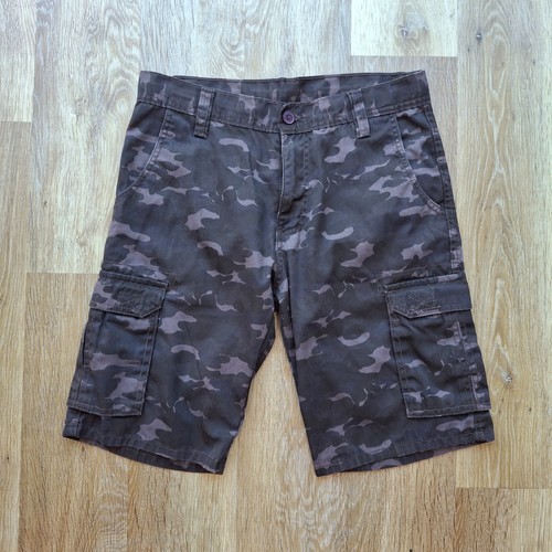 Grey black camo cargo - camo, shorts