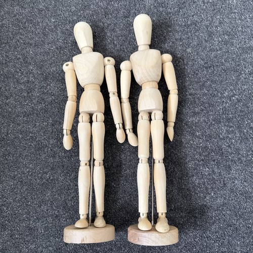 Artist wooden mannequin doll - artist, doll-