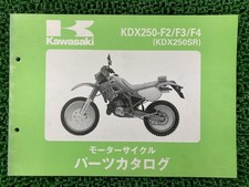 KDX250SR Parts List KDX250-F2