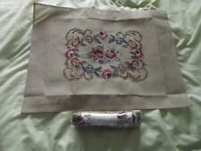 Beverley Hand Embroidered Canvas Made in Madeira with Pack of wool