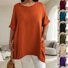 Plus Size Women Short Sleeve T