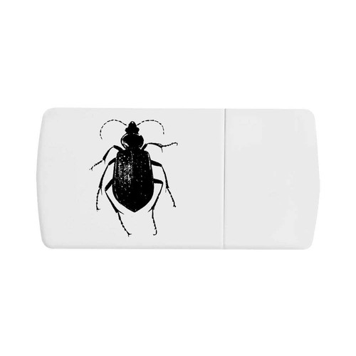 Beetle pill box with - 'beetle',