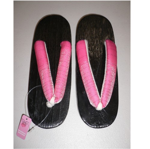 New pink japanese wooden - japanese, geta