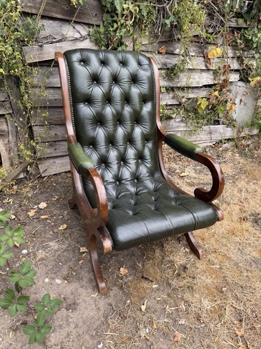 Leather chesterfield slipper - leather,