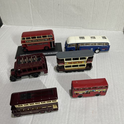 Collection vintage buses - vintage,