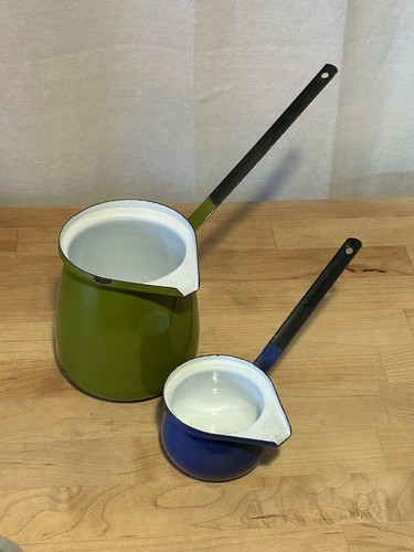 Lot vintage retro enamel - 2,