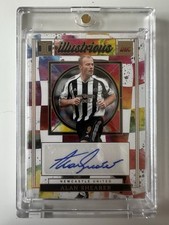 Impeccable 24/25 Illustrious Ink Alan Shearer Newcastle Utd 9/10! Shirt Number!