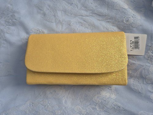 Yellow glitter mini - yellow, bag