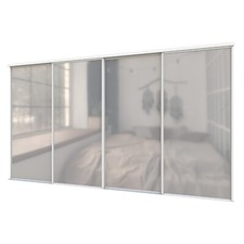4 Mirror Sliding Wardrobe