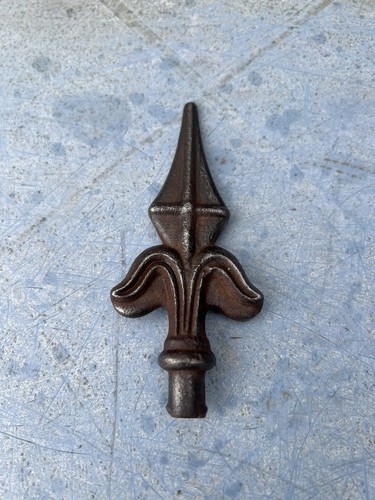 Vintage cast iron - cast, railing