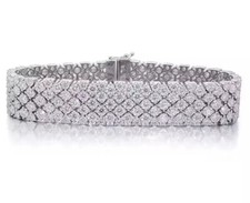 12Ct Round Cut Simulated