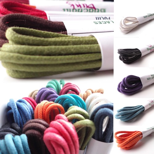 Waxed cotton thin round - thin,