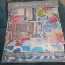 Designers Guild.  Majolica Luxury Fabric Sample Book.