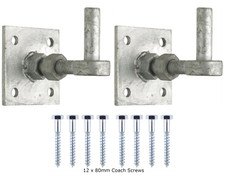 Heavy Duty 19mm 4" Square Hook