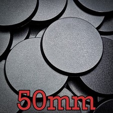 50mm Bases Round Wargaming