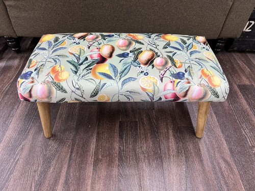 Rustic pears footstool ottoman - rustic,