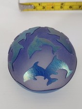 Cameo Glass Paperweight Small