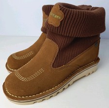 KICKERS Womens Roll Knit Boots