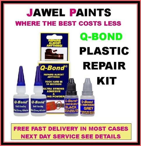 Bond plastic repair and - repair,