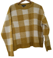 PRIMARK.  MUSTARD CHECK SLOPPY