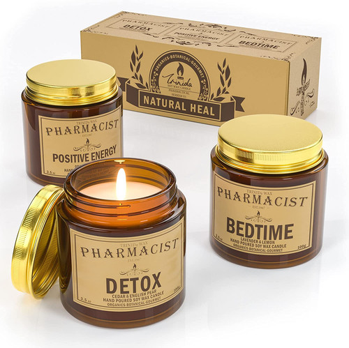 Scented candles gift set - scented,