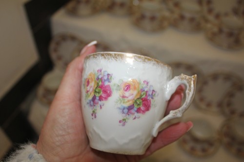 10959 vintage porcelain tea - 6,