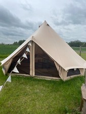 GLAMPING BELL TENT MINI BREAK HIRE SUFFOLK